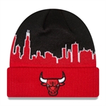 New Era NBA Tip Off Cuff Beanie - Chicago Bulls